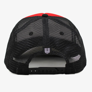 FOAM TRUCKER- RED/BLACK